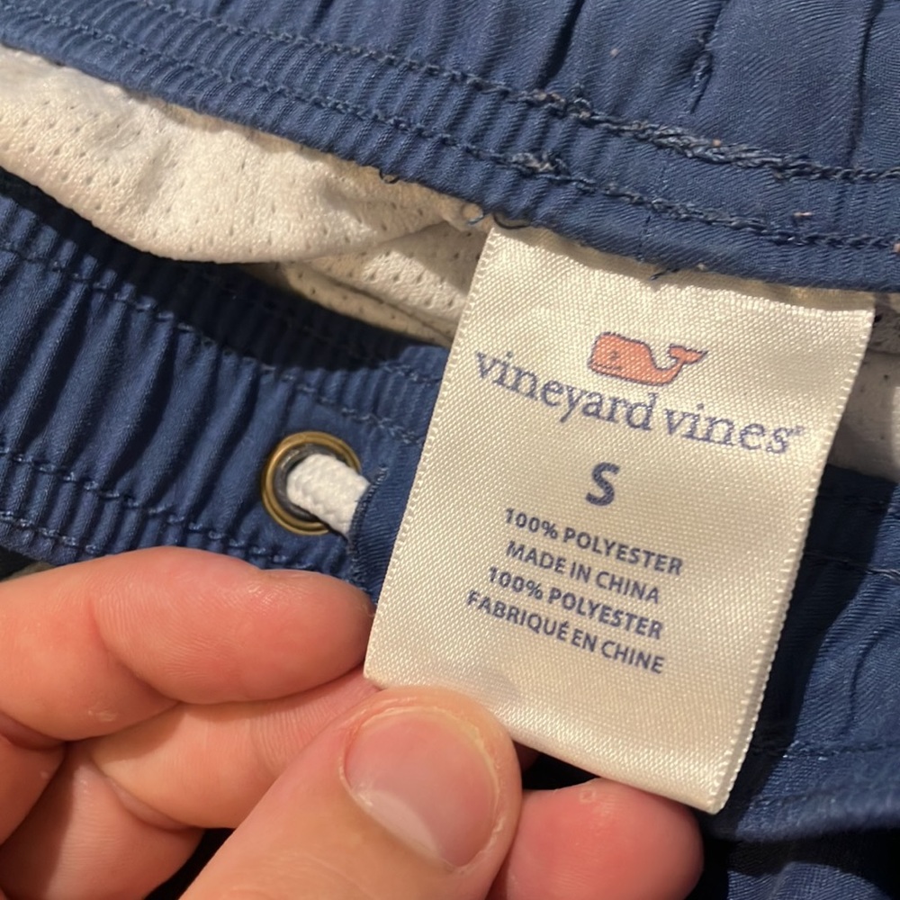 Vineyard Vines - “Solid Chappy Trunks” Men’s Blue… - image 3
